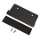 Drawer Foot Pull Handle Carbon Steel Easy Install Touchless Toe Kick 8