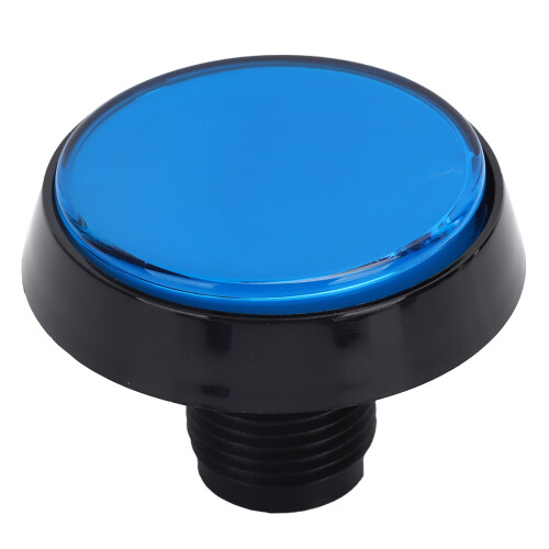 Game Console Button LED Illuminated Push Button With Rotating Bracket Micro Switch 12V Arcade Push Buttons For Video Games Red High Sensitivity Fast 2