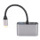Μετατροπέας Thunderbolt3USB C σε HDMI VGA με USB3.0 και γρήγορη φόρτιση, ψηφιακός προσαρμογέας 1
