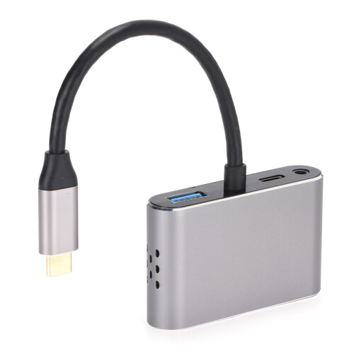 Μετατροπέας Thunderbolt3USB C σε HDMI VGA με USB3.0 και γρήγορη φόρτιση, ψηφιακός προσαρμογέας 2