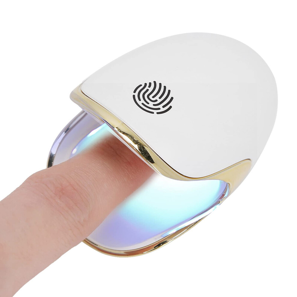 Nail Dryer with Fast LED Curing, USB Type C UV LED Gel Nail Lamp for Fingernail and Toenail