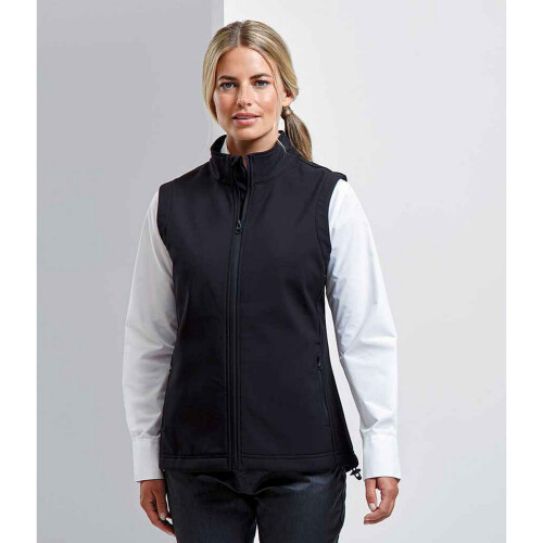 Premier (M, Black) Premier Womens/Ladies Windchecker Gilet 2