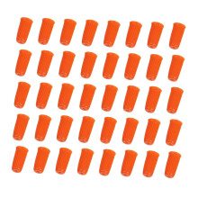 100pcs Eyelash Glue Nozzle Caps and Needles Set for Eyelash Extension Glue Bottle Replacement 1cm Fit