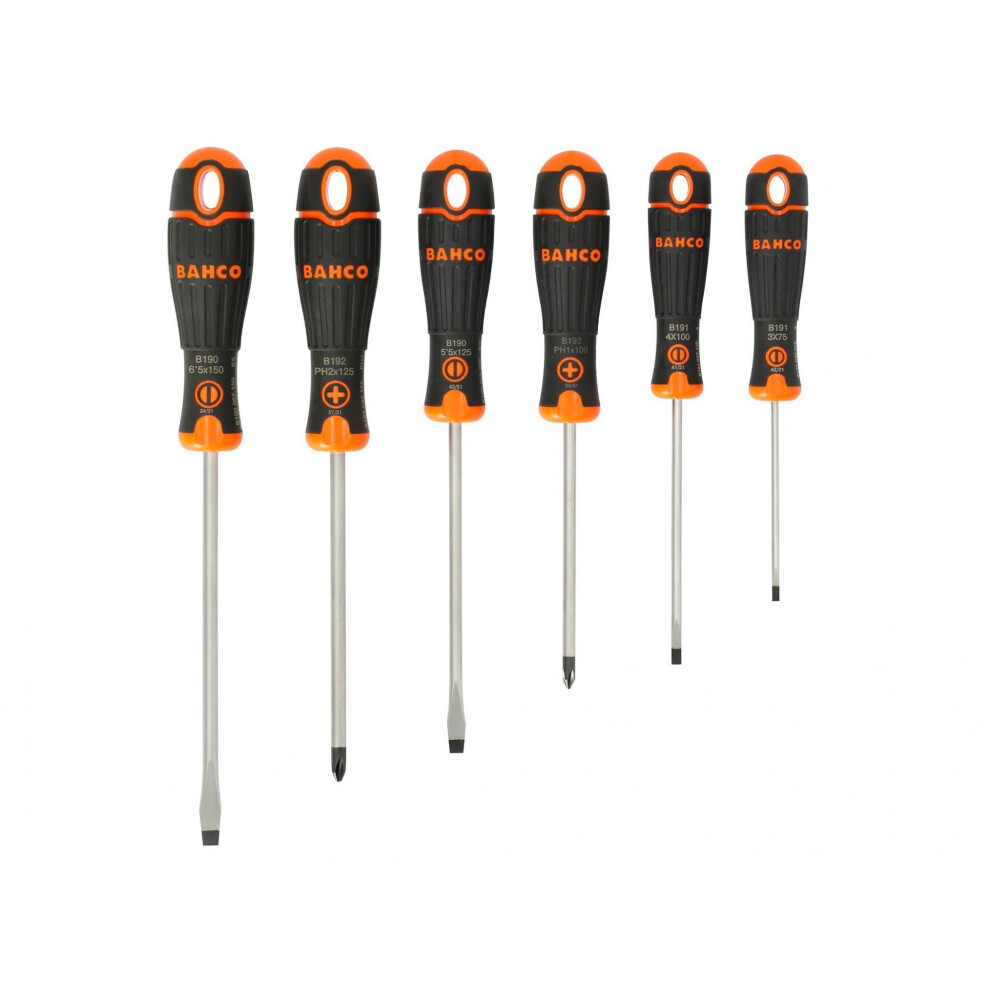 Bahco B219.006 Bahcofit Screwdriver Set, 6 Piece 5063750444833