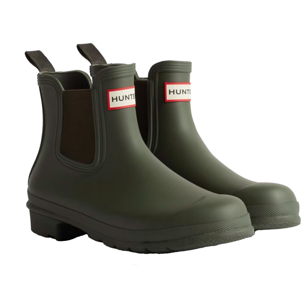 New Hunter Women's (5 Uk, Dark Olive) / Original Chelsea Boots Green,Multicoloured