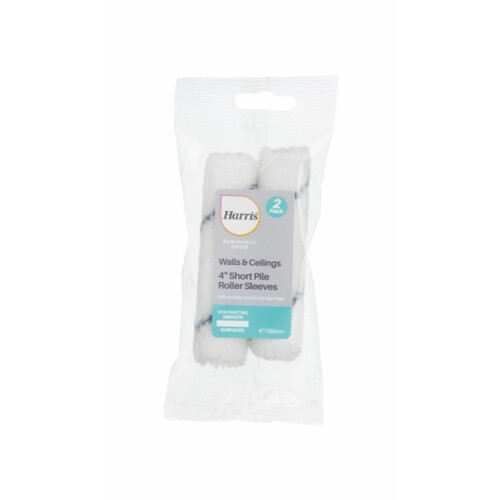 Harris Harris Seriously Good Short Pile Paint Roller Sleeve (Pack of 2) 1