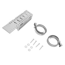 Stainless Steel Wall Mount Expansion Tank Bracket, Adjustable