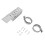 Stainless Steel Wall Mount Expansion Tank Bracket, Adjustable 1