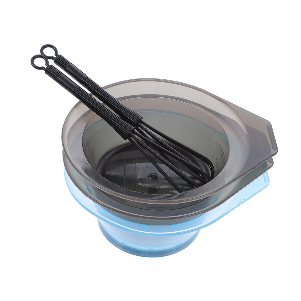 Hair Dyeing Tool Kit with Hair Color Mixing Bowl, Brush and Stirrer, Non Slip Grip for Salon and Home Use