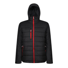 (4XL, Black/Classic Red) Regatta Professional Mens Thermal Padded Jacket