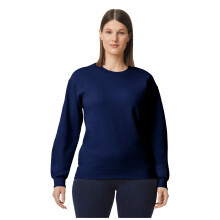 (XS, Navy Blue) Gildan Unisex Adult Softstyle Fleece Midweight Pullover