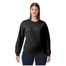 (XS, Black) Gildan Unisex Adult Softstyle Fleece Midweight Pullover