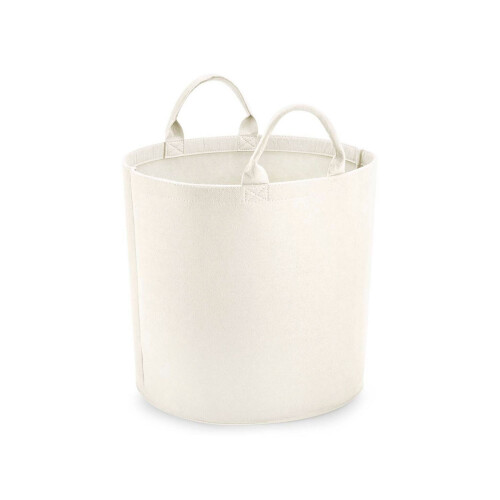 BagBase (30cm x 30cm, Soft White) Bagbase Felt Trug 1