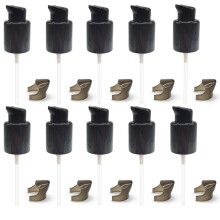 10PCS Foundation Pump Set, Black LeakProof Liquid Dispenser for MAC Studio Fix Fluid