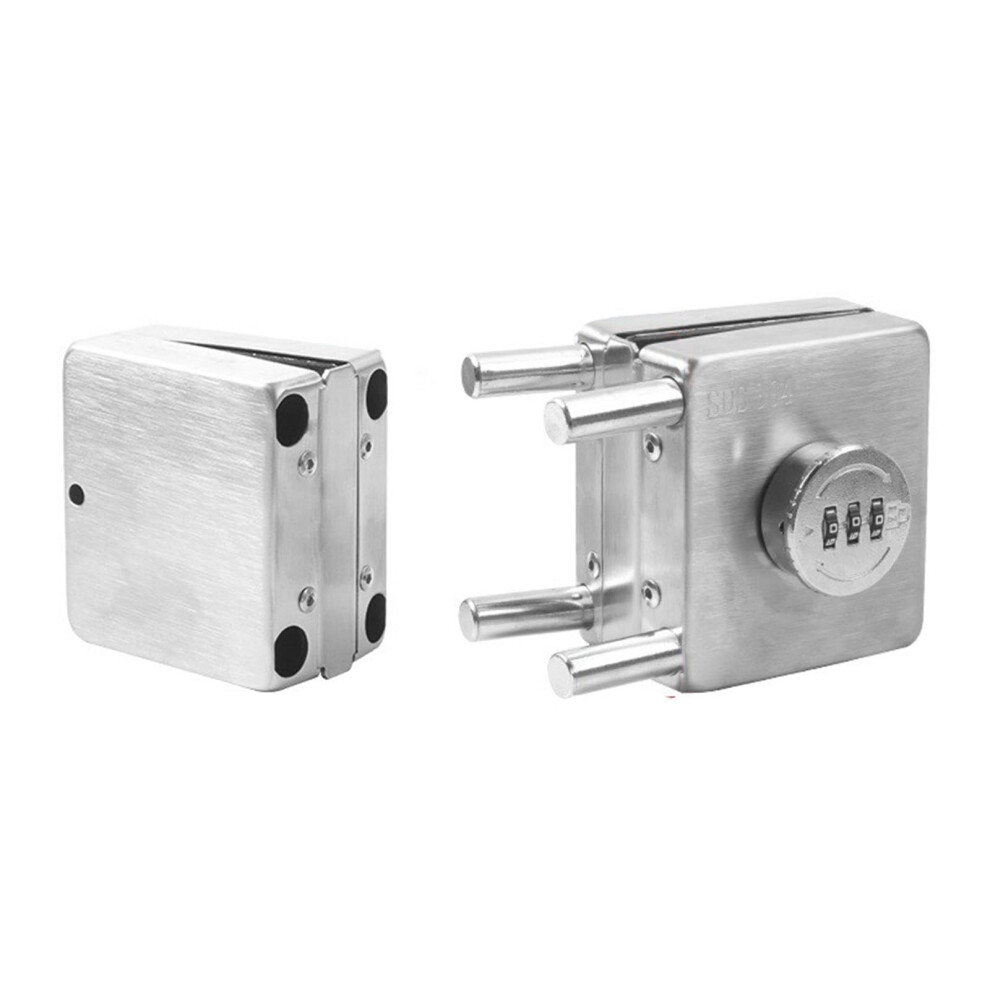 Cabinet Combination Lock Keyless Access Rustproof Stainless Steel NoâDrill For Office Drawers 9070919064272