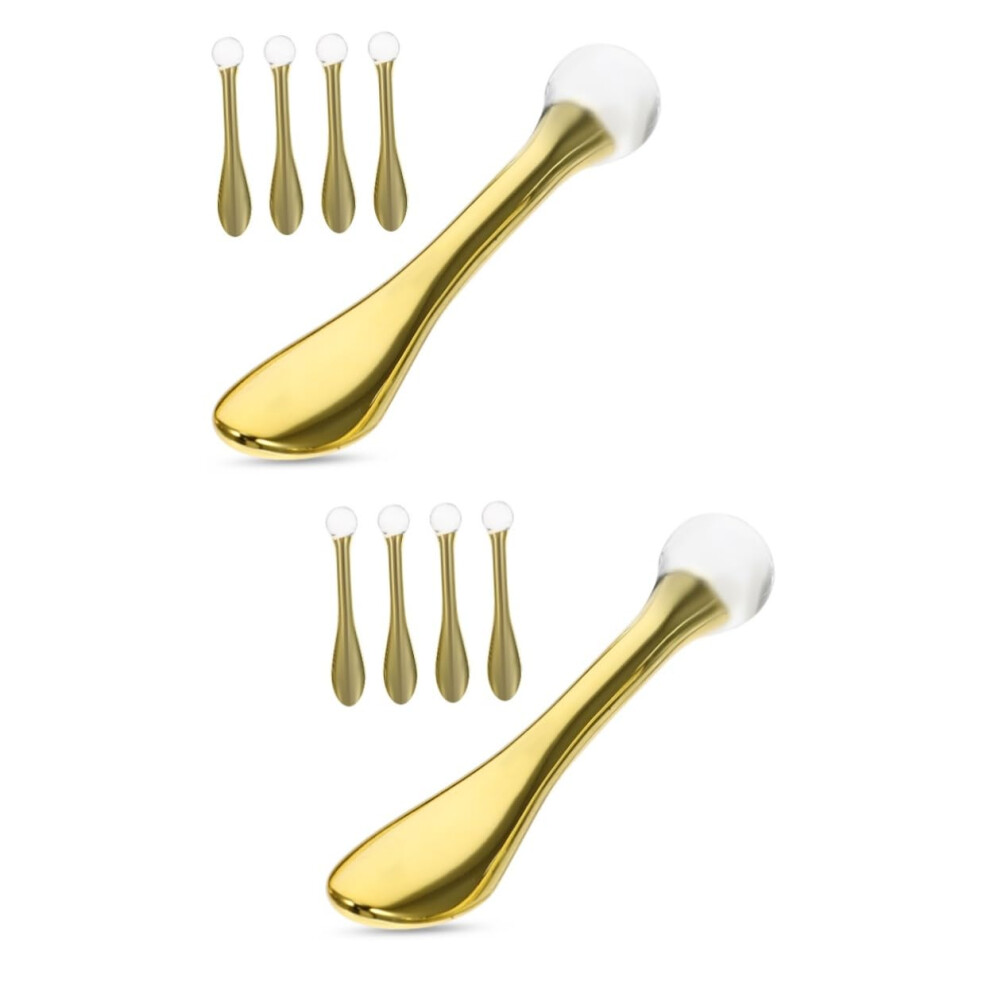 Cream Eye Applicator And Massager Tool Set, Hygienic Touch Spoons For Precise Skincare