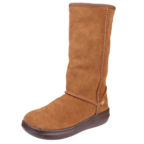 ROCKET DOG (4 UK, Chestnut) Rocket Dog Womens/Ladies Sugardaddy Suede Pull-On Boots 1