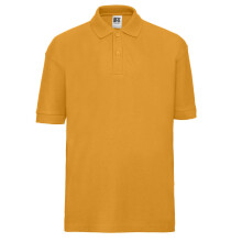 (12 Years, Gold) Russell Childrens/Kids Classic Polycotton Polo Shirt