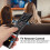 Universal Black Remote for 24-65" TVs, Model Codes, Battery Not Included 5