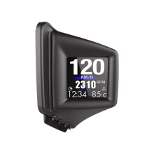 Car Head Up Display with Digital GPS Speedometer, OBD2 Dual System, RPM, Overspeed Alarm, A401