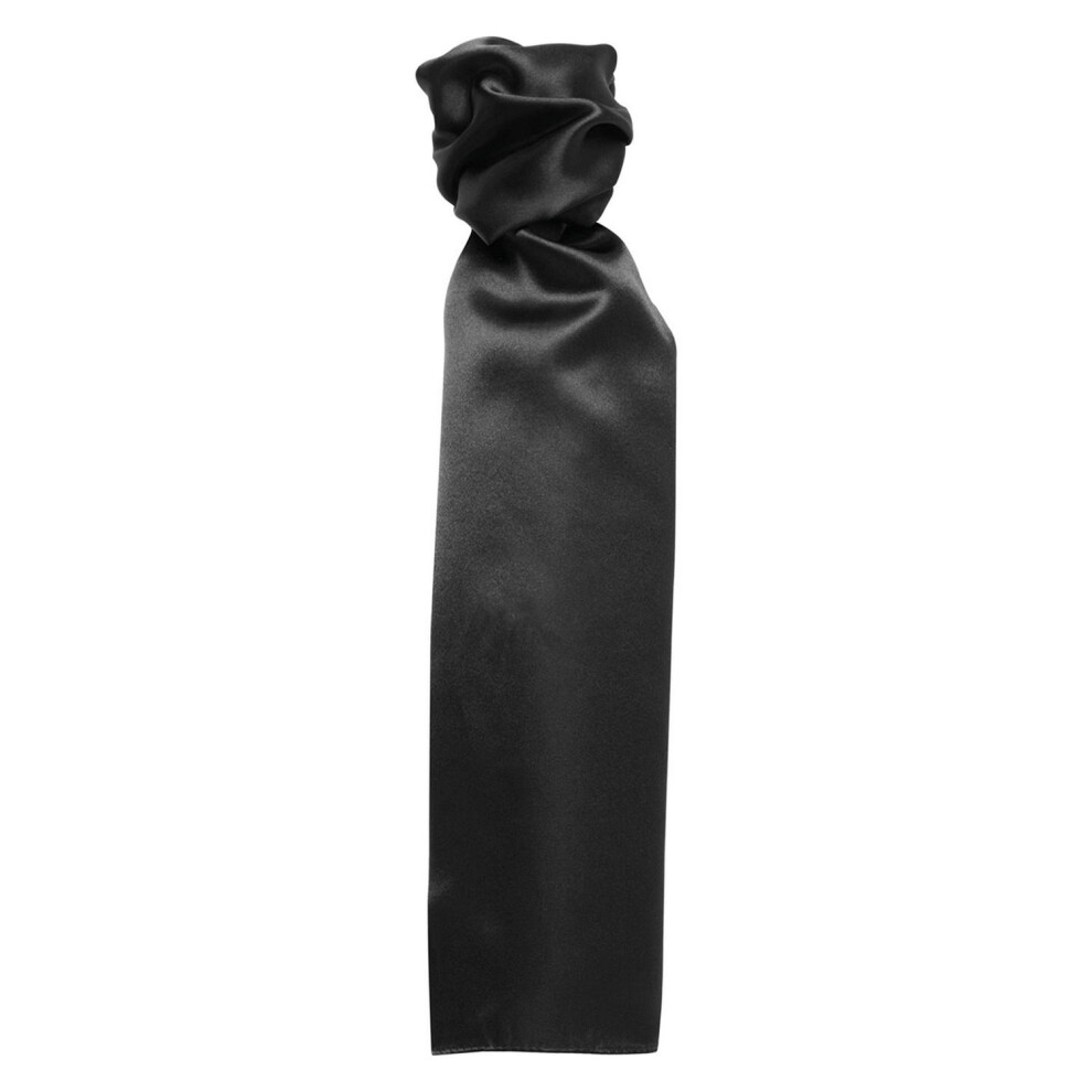 Premier (One Size, Black) Colours Plain Scarf