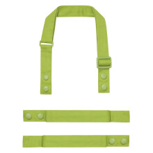 (One Size, Lime Green) Premier Swap & Pop Customizable Apron Straps