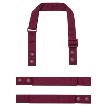 (One Size, Burgundy) Premier Swap & Pop Customizable Apron Straps