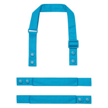 (One Size, Turquoise Blue) Premier Swap & Pop Customizable Apron Straps