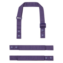 (One Size, Purple) Premier Swap & Pop Customizable Apron Straps