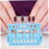 Foldable Nail Drill Bit Holder Case with 16 Slots for Organized Storage, Professional and Home Use 4