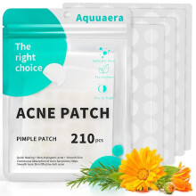 Acne Pimple Patches Hydrocolloid Invisible Zit Patch for Face Day and Night 4 Sizes 210 Count