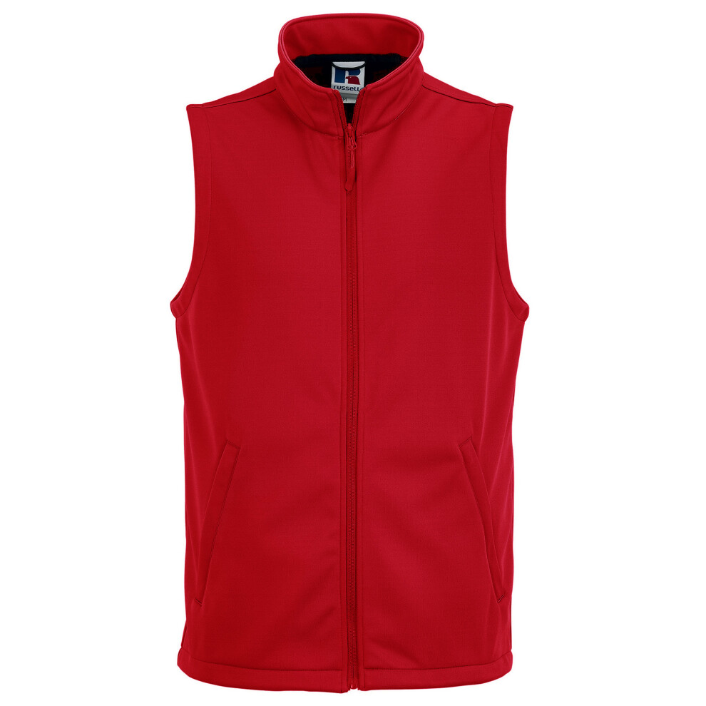 Russell (Xxl, Classic Red) Mens Smart Softshell Gilet