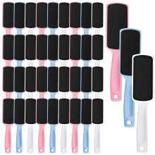 36pcs Double Sided Foot File and Callus Remover, Professional Pedicure Rasp for Dead Skin, 3 Colors