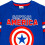 Captain America Captain America Boys Shield Long Pyjama Set 4