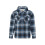 Mountain Warehouse Childrens/Kids Stream Checked Borg Lined Full Zip Shirt Jacket 1