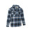Mountain Warehouse Childrens/Kids Stream Checked Borg Lined Full Zip Shirt Jacket 4