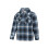 Mountain Warehouse Childrens/Kids Stream Checked Borg Lined Full Zip Shirt Jacket 3