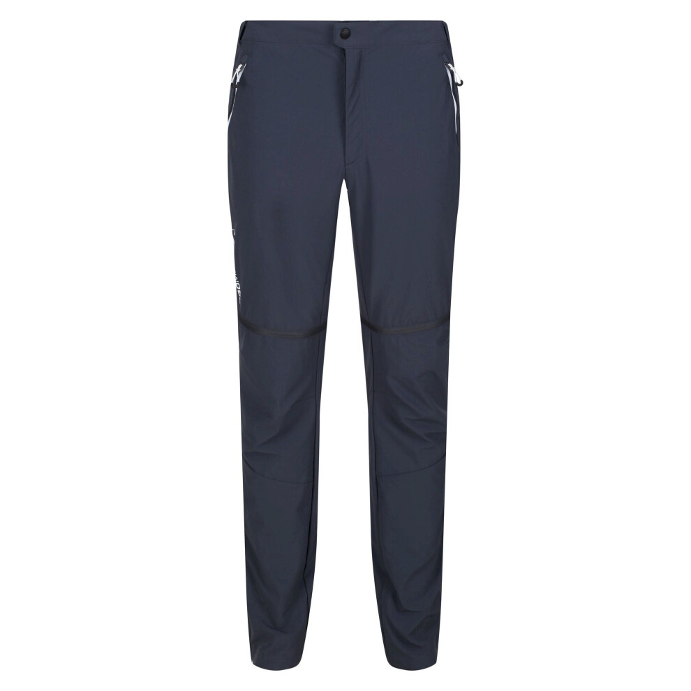 Regatta (38R, India Grey) Mens Mountain Zip-Off Trousers