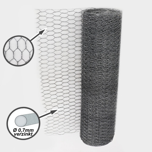 120 m Hexagonal mesh Chicken fence Rabbit wire Rabbit lattice Hare wire 100 cm 2