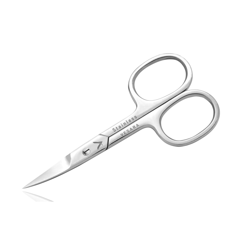 Nail Scissors with Precision Curved Blades for Professional Manicure and Pedicure Grooming