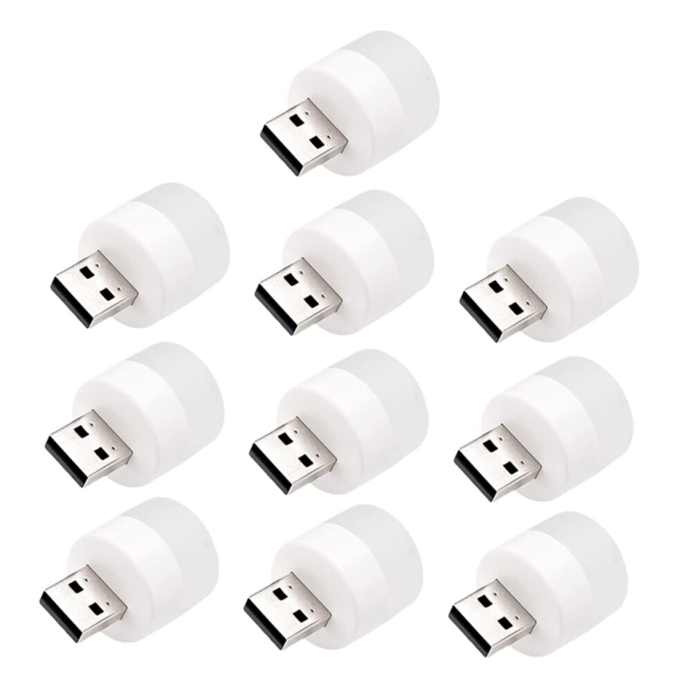10Pcs Usb Led Night S Soft Glow Energy Saving Lamp For Car Home Hotel Bedroom Light 9169991678856