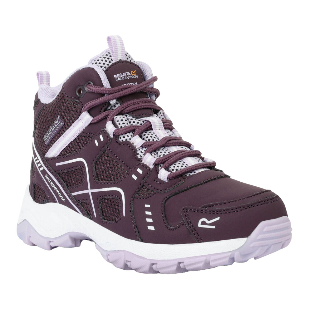Regatta (11 Uk Child, Deep Plum/Lilac Frost) Childrens/Kids Vendeavour Walking Boots Multicoloured
