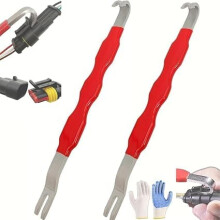 Automotive Electrical Connector Pliers, DualEnd NoDamage Wire Harness Removal Tool for Cars (2pcs)