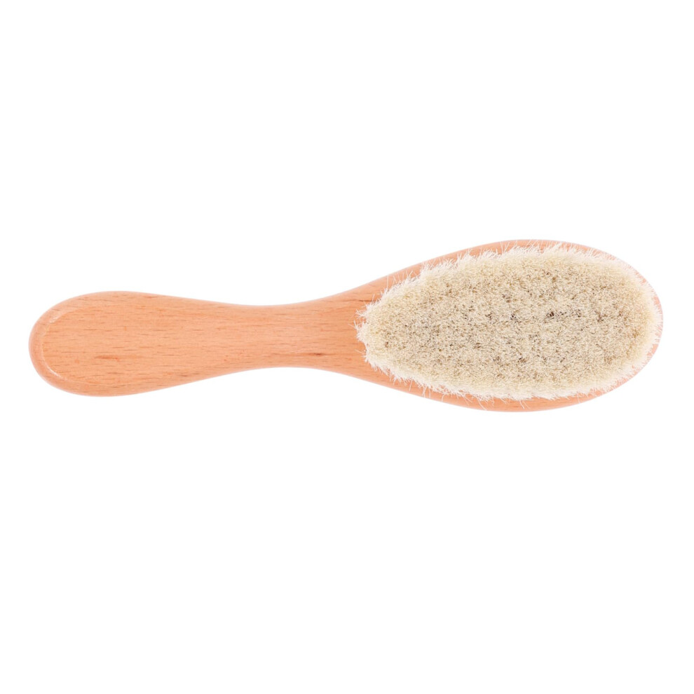 Boar Bristle Bath Brush with Long Wooden Handle for Shower, Gentle Exfoliation and Detangling