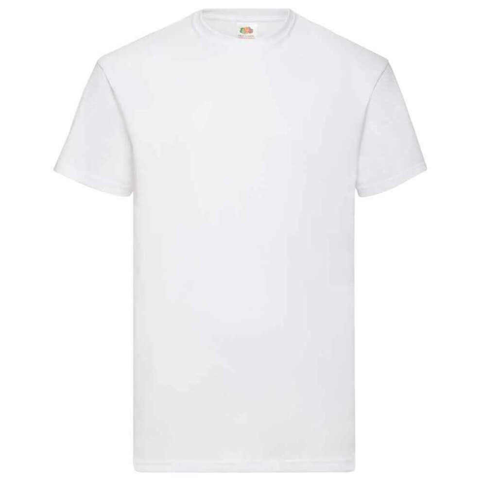 Fruit Of The Loom (M, ) Mens Valueweight T-Shirt White