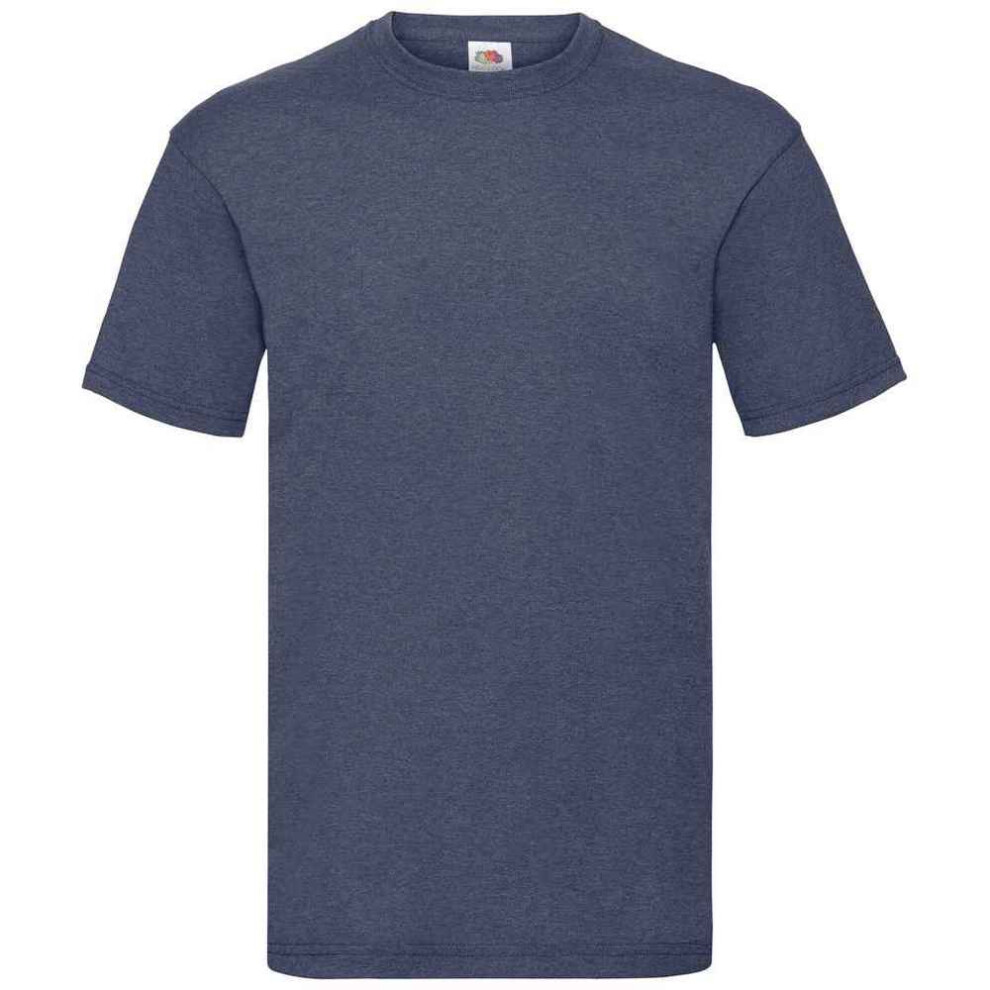 Fruit Of The Loom (Xl, Vintage Heather Navy) Mens Valueweight T-Shirt Blue,Multicoloured