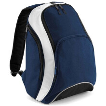 (One Size, French Navy/White) Bagbase Teamwear Backpack