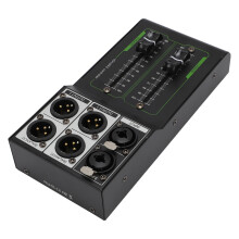 Passive Stereo Volume Controller, 70mm Faders, XLR Plug & Play