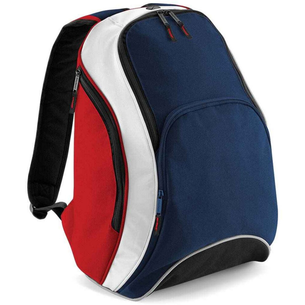 Bagbase (One Size, French Navy/Classic Red/White) Teamwear Backpack
