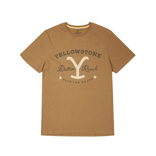 Yellowstone (L, Navy/Brown) Yellowstone Mens Logo Pyjama Set 2